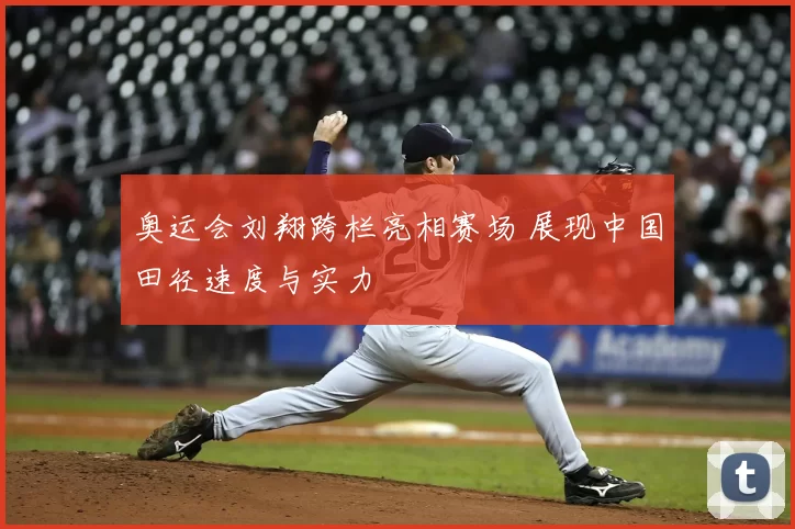 奥运会刘翔跨栏亮相赛场 展现中国田径速度与实力