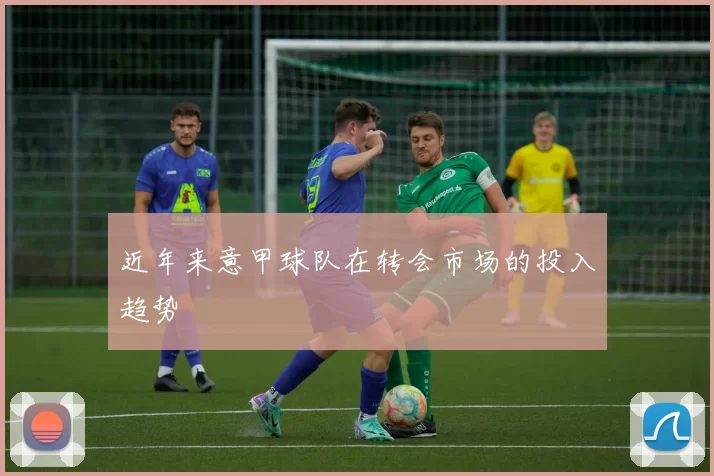 近年来意甲球队在转会市场的投入趋势